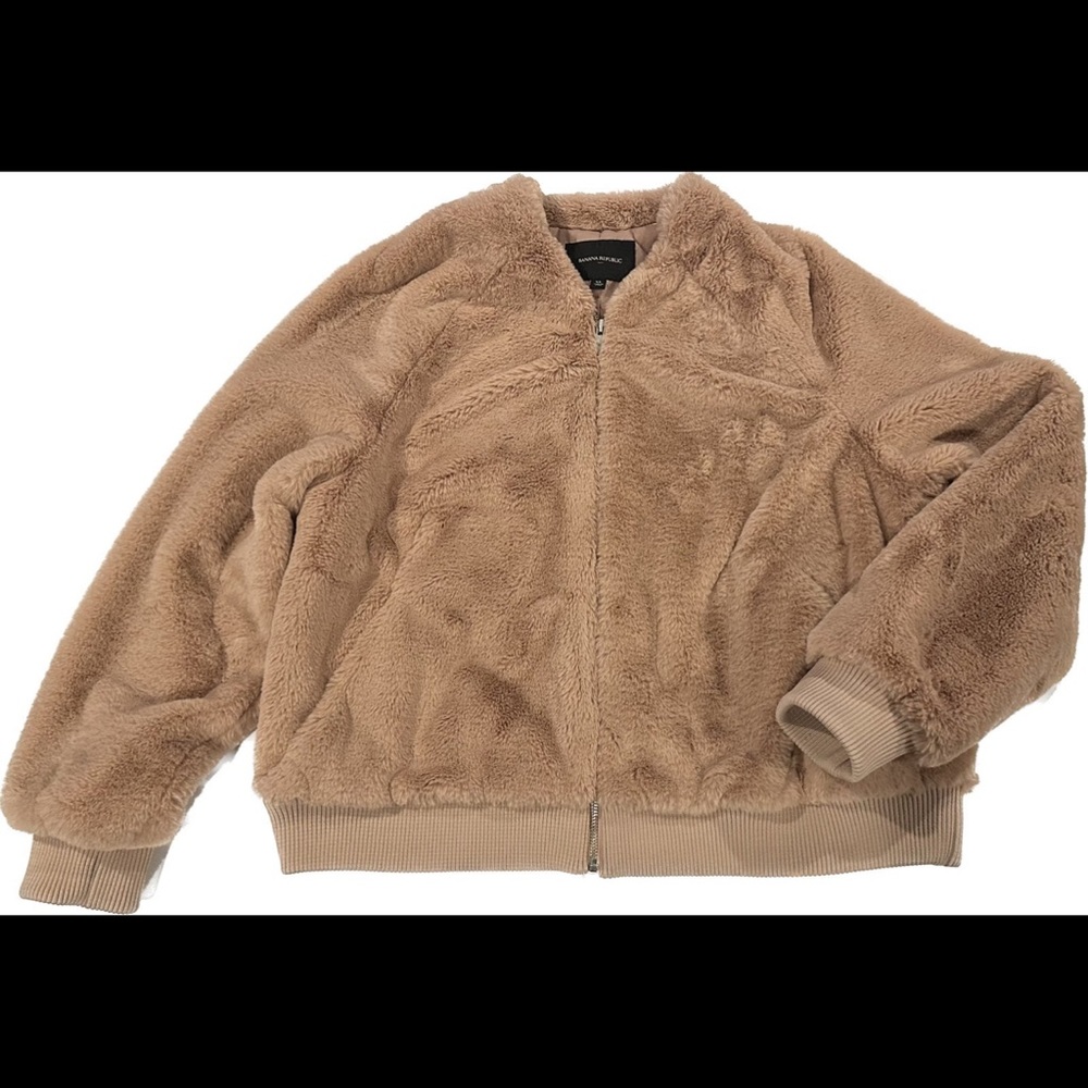 Banana Republic Faux Fur Jacket